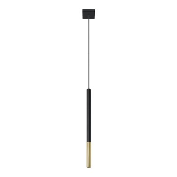 Candelabro suspenso MOSAIC 1xG9/12W/230V preto/dourado