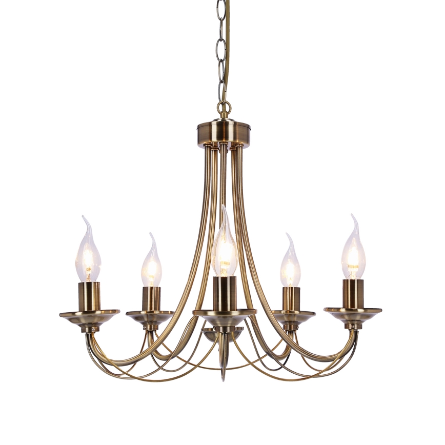 Candelabro suspenso MUZA 5xE14/40W/230V