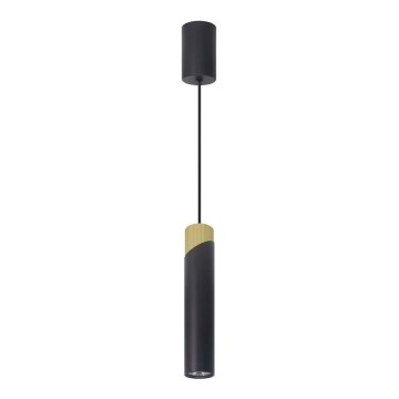 Candelabro suspenso NEO 1xGU10/8W/230V preto/dourada