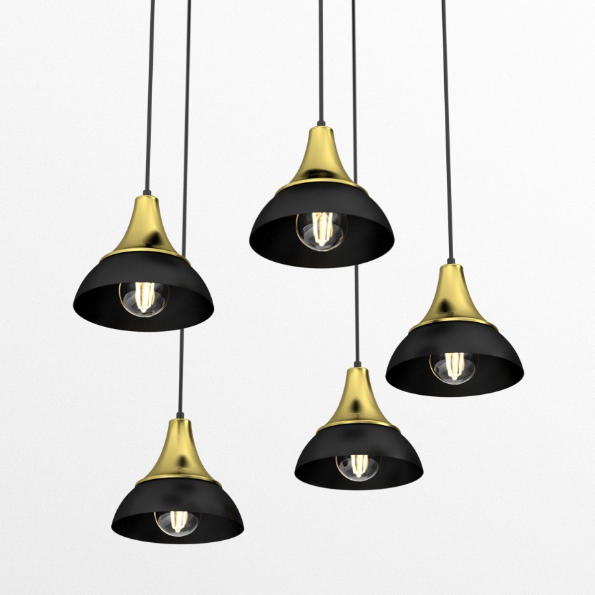 Candelabro suspenso NERGIS 5xE27/60W/230V