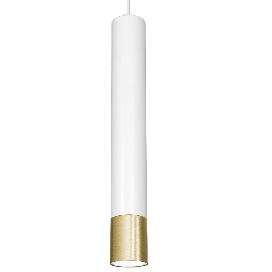 Candelabro suspenso NEST 1xGU10/8W/230V branco/dourado