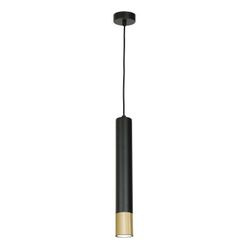 Candelabro suspenso NEST 1xGU10/8W/230V preto/dourado