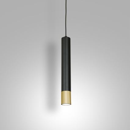 Candelabro suspenso NEST 1xGU10/8W/230V preto/dourado