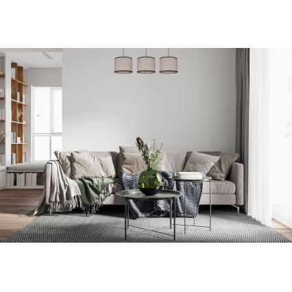 Candelabro suspenso NEXO 3xE27/60W/230V