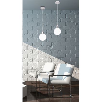 Candelabro suspenso ODEN 1xG9/40W/230V d. 12 cm