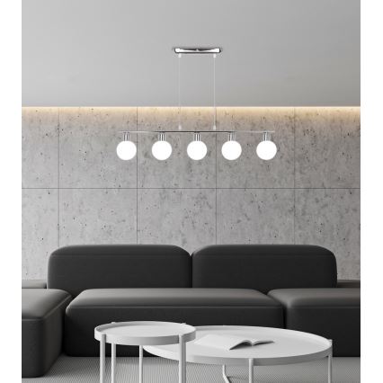 Candelabro suspenso ODEN 5xG9/40W/230V