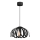 Candelabro suspenso ORCHID 1xE27/60W/230V preto