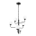 Candelabro suspenso OSCAR 6xG9/5W/230V preto