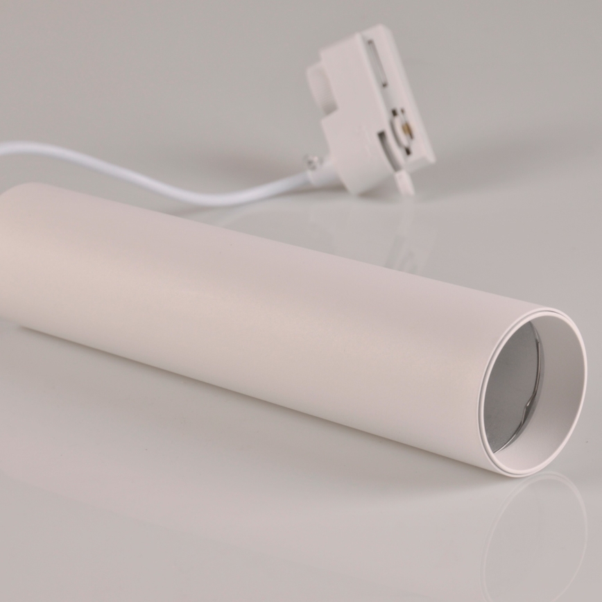 Candelabro suspenso para sistema de carril MARIBEL 3xGU10/10W/230V + 1 m sistema de carril branco