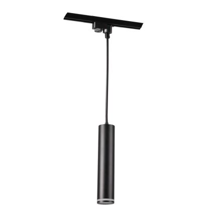 Candelabro suspenso para sistema de carril PARIS 1xGU10/10W/230V preto