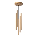 Candelabro suspenso PASTELO 5xG9/8W/230V dourada