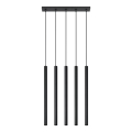 Candelabro suspenso PASTELO 5xG9/8W/230V preto