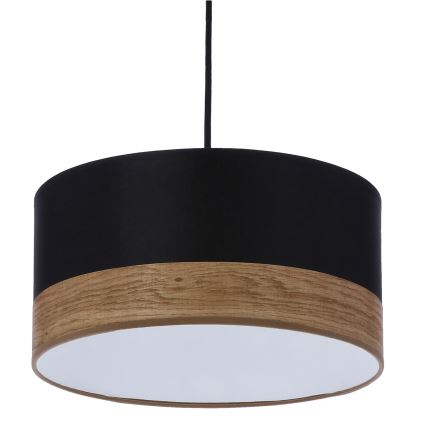 Candelabro suspenso PORTO 1xE27/60W/230V preto/castanho