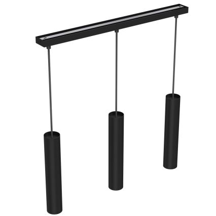 Candelabro suspenso RAITO 3xGU10/8W/230V preto