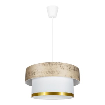 Candelabro suspenso RESSA 1xE27/60W/230V dourada