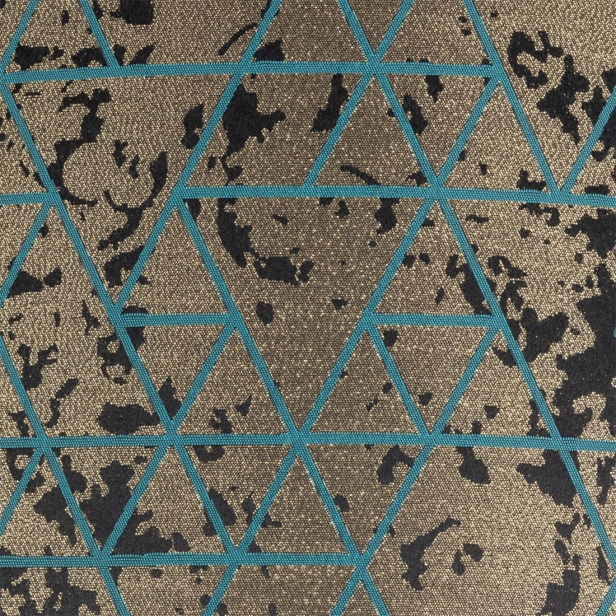 Candelabro suspenso REZO 1xE27/60W/230V turquesa/dourado