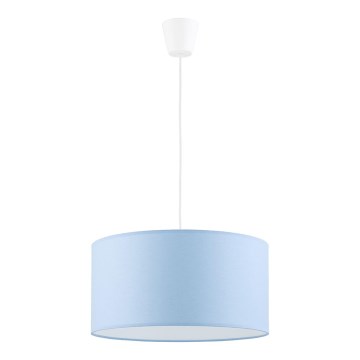 Candelabro suspenso RONDO KIDS 1xE27/15W/230V azul