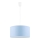 Candelabro suspenso RONDO KIDS 1xE27/15W/230V azul