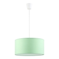 Candelabro suspenso RONDO KIDS 1xE27/25W/230V verde