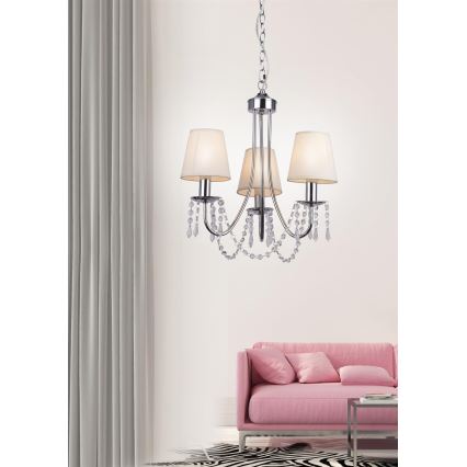Candelabro suspenso RUTI 3xE14/40W/230V