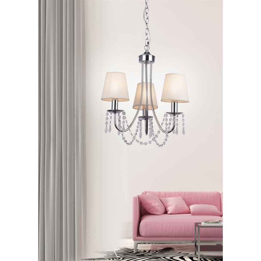 Candelabro suspenso RUTI 3xE14/40W/230V