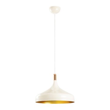 Candelabro suspenso SAGLAM 1xE27/40W/230V branco