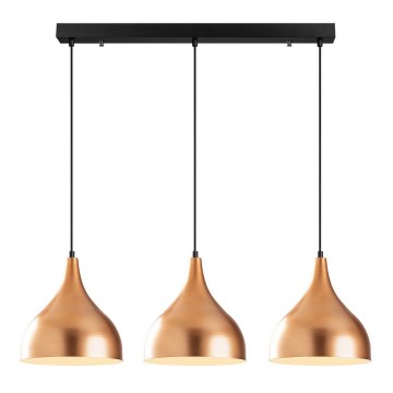 Candelabro suspenso SAGLAM 3xE27/40W/230V