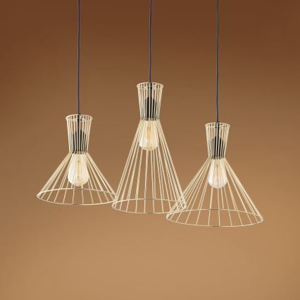Candelabro suspenso SAHARA 3xE27/60W/230V
