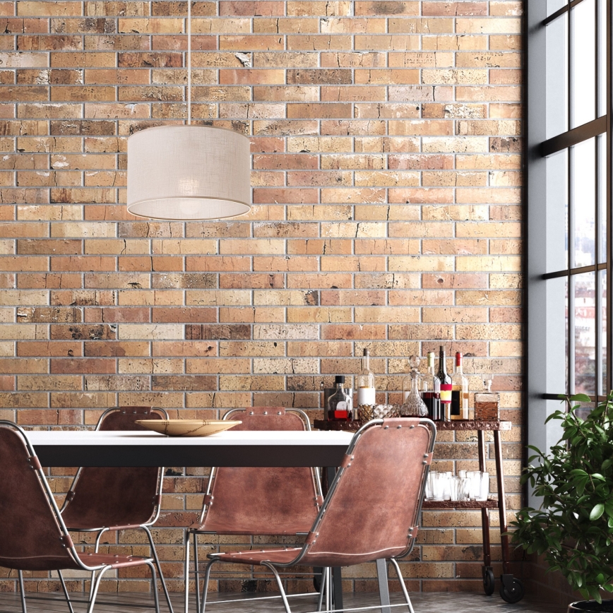 Candelabro suspenso SIRJA 1xE27/60W/230V bege