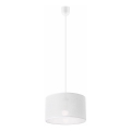 Candelabro suspenso SIRJA 1xE27/60W/230V branco