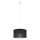 Candelabro suspenso SIRJA 1xE27/60W/230V preto
