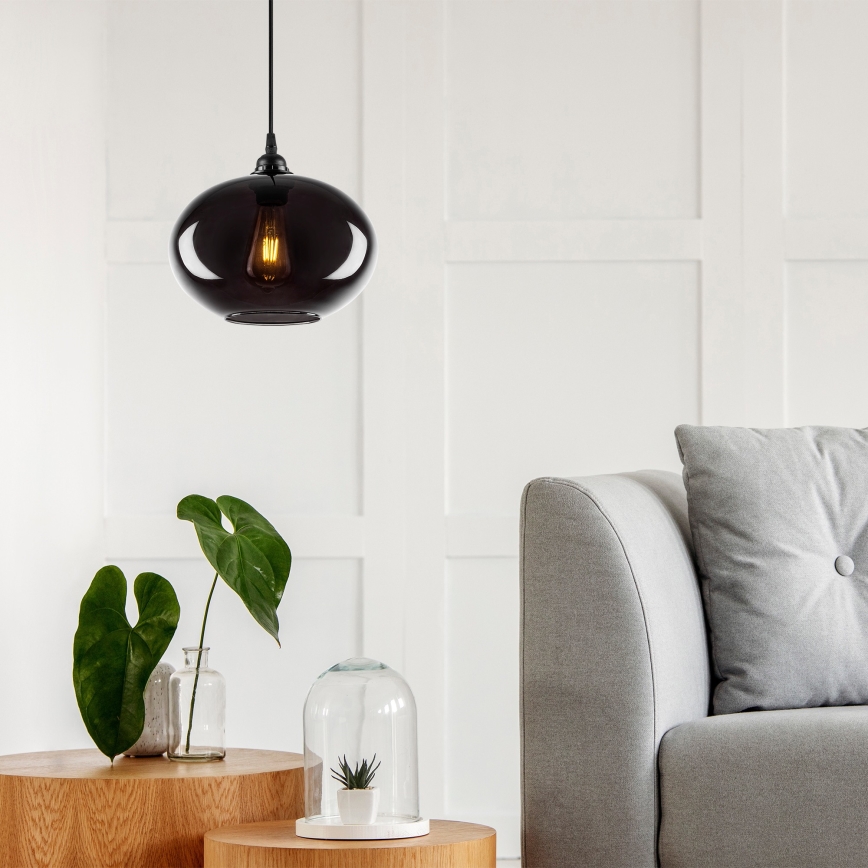 Candelabro suspenso SMOKED 1xE27/40W/230V