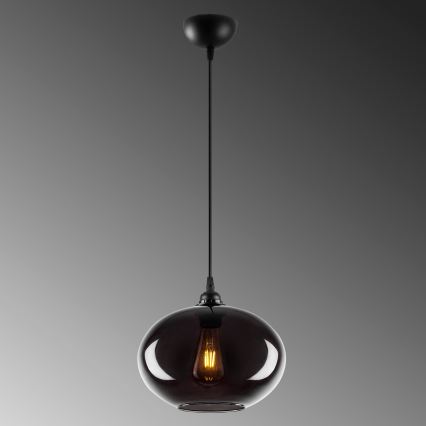 Candelabro suspenso SMOKED 1xE27/40W/230V