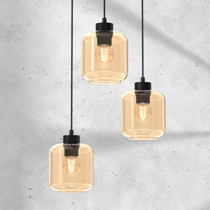 Candelabro suspenso SOMBRA 3xE27/60W/230V bege