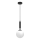 Candelabro suspenso SPIRA 1xE14/15W/230V preto