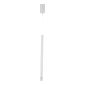 Candelabro suspenso STALACTITE LASER 1xG9/2,5W/230V branco