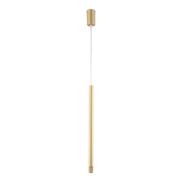 Candelabro suspenso STALACTITE LASER 1xG9/2,5W/230V dourado