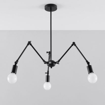 Candelabro suspenso STARK 3xE27/60W/230V