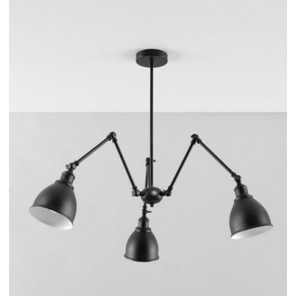 Candelabro suspenso STARK SHADE 3xE27/60W/230V