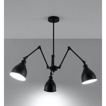 Candelabro suspenso STARK SHADE 3xE27/60W/230V