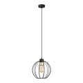 Candelabro suspenso STARLIGHT 1xE27/15W/230V preto/dourado