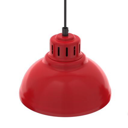 Candelabro suspenso SVEN 5xE27/15W/230V vermelho