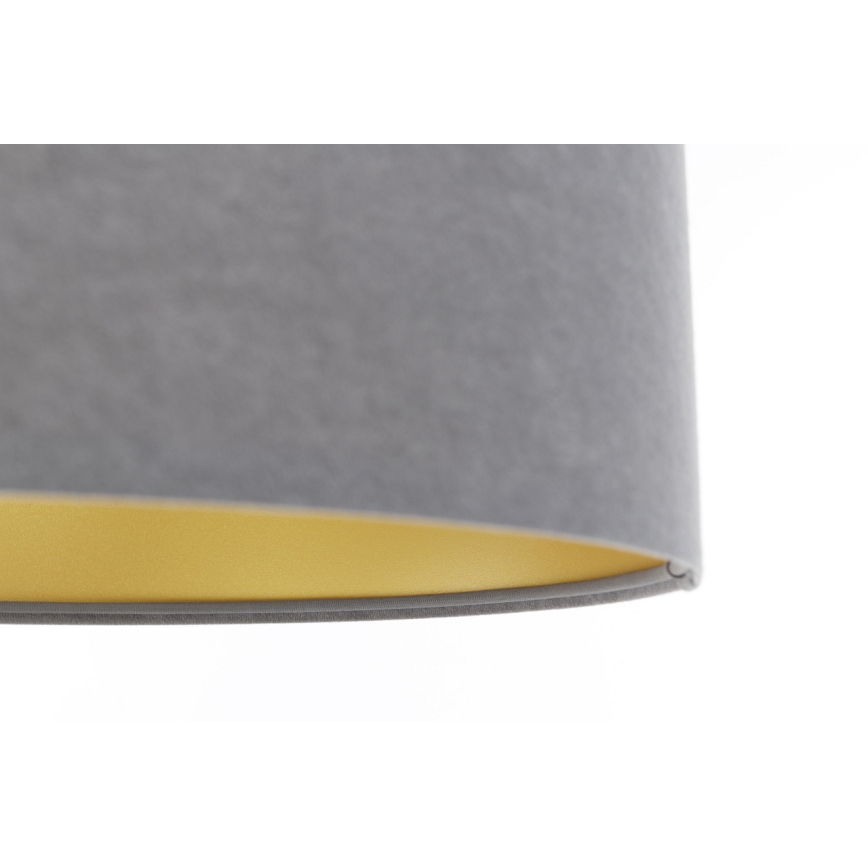 Candelabro suspenso SWING 1xE27/60W/230V cinzento/dourada