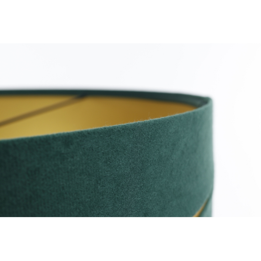 Candelabro suspenso SWING 1xE27/60W/230V verde/dourada