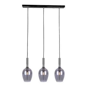 Candelabro suspenso TANGO 3xE14/40W/230V preto