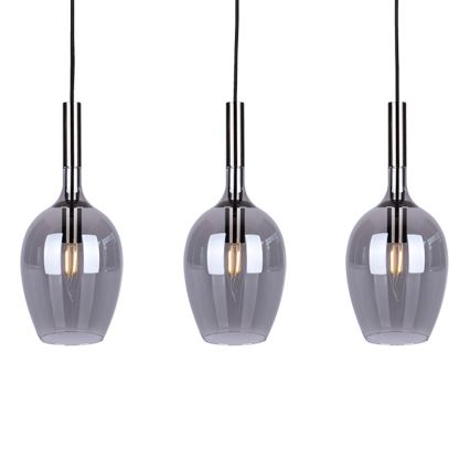 Candelabro suspenso TANGO 3xE14/40W/230V preto