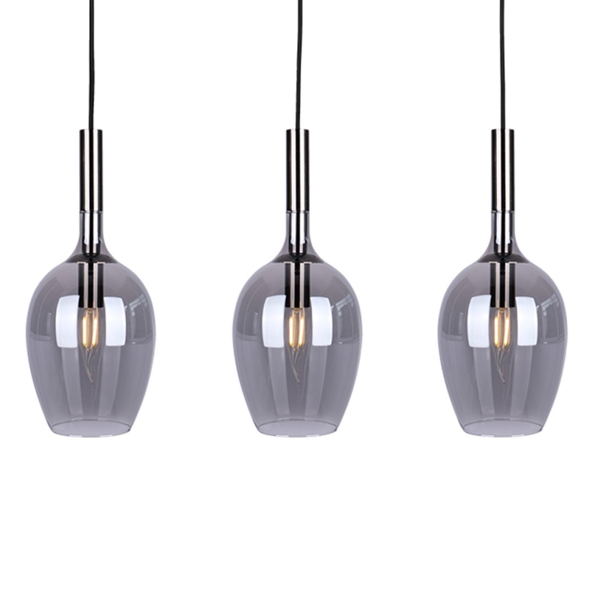 Candelabro suspenso TANGO 3xE14/40W/230V preto