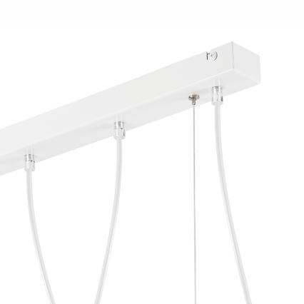 Candelabro suspenso TARO 5xE27/60W/230V branco