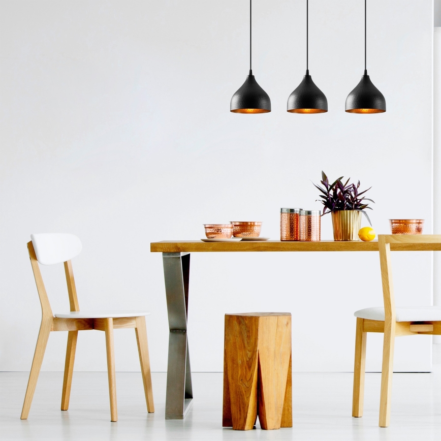 Candelabro suspenso TATTOO 3xE27/40W/230V