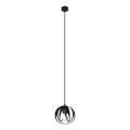 Candelabro suspenso TULOS 1xE27/60W/230V preto
